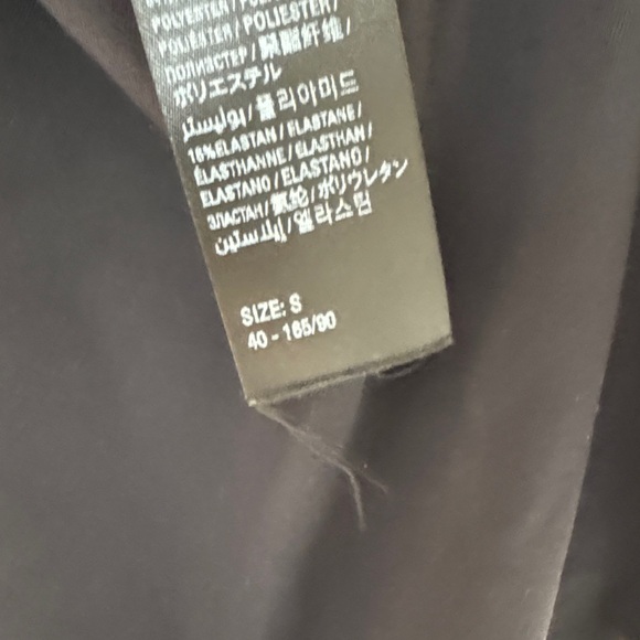 Balenciaga Midnight Black Short Sleeve Bodysuit - Picture 4 of 4